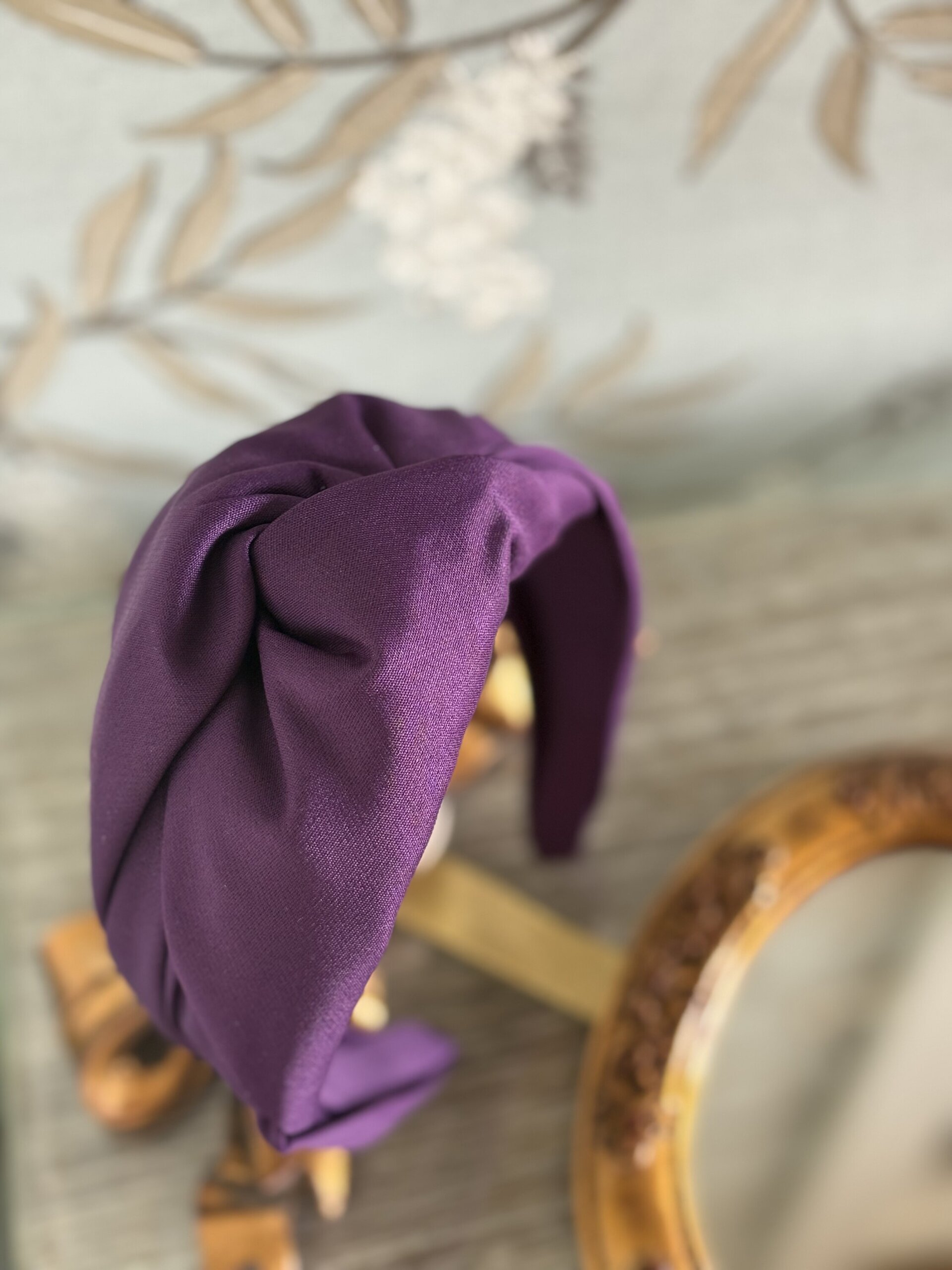 Felpa morada nudo. - 1