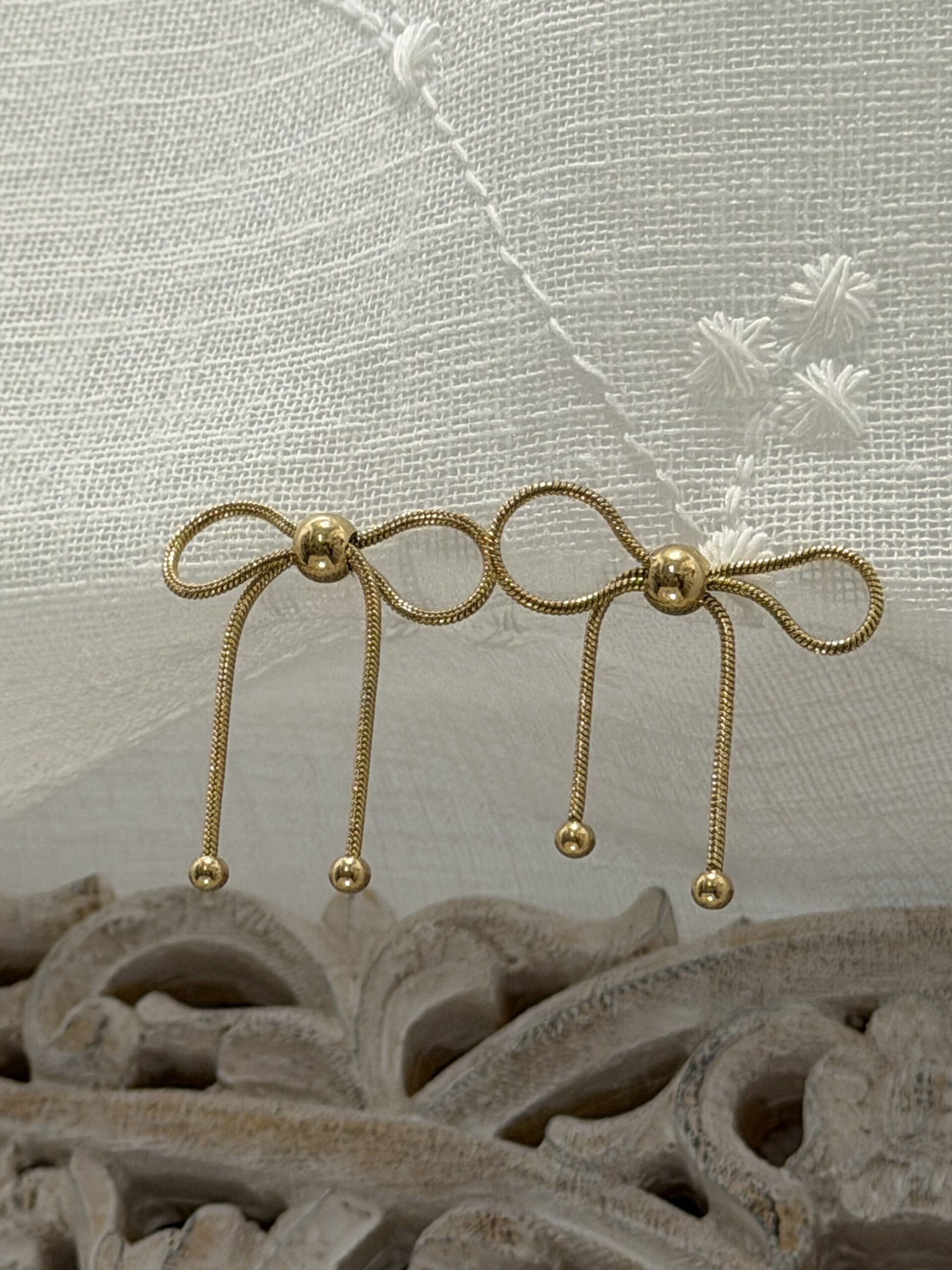 Pendientes lazo. - 1