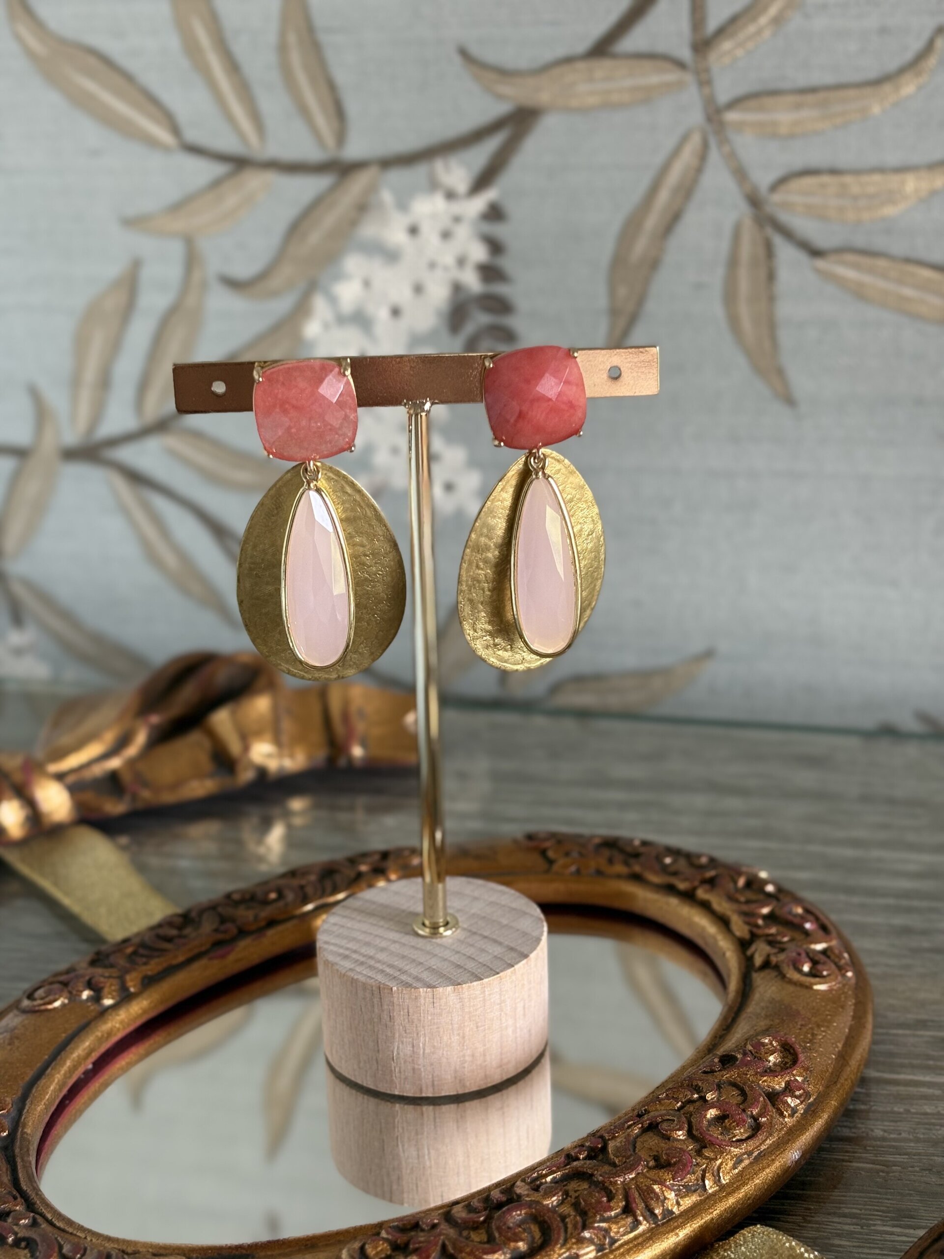 Pendientes algodón de azúcar. - 1