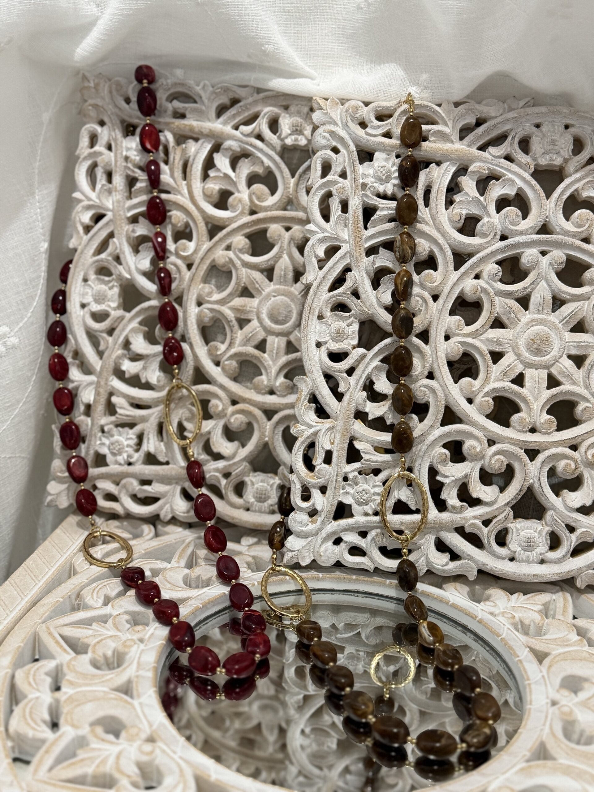 Collar piedras eslabones. - 1