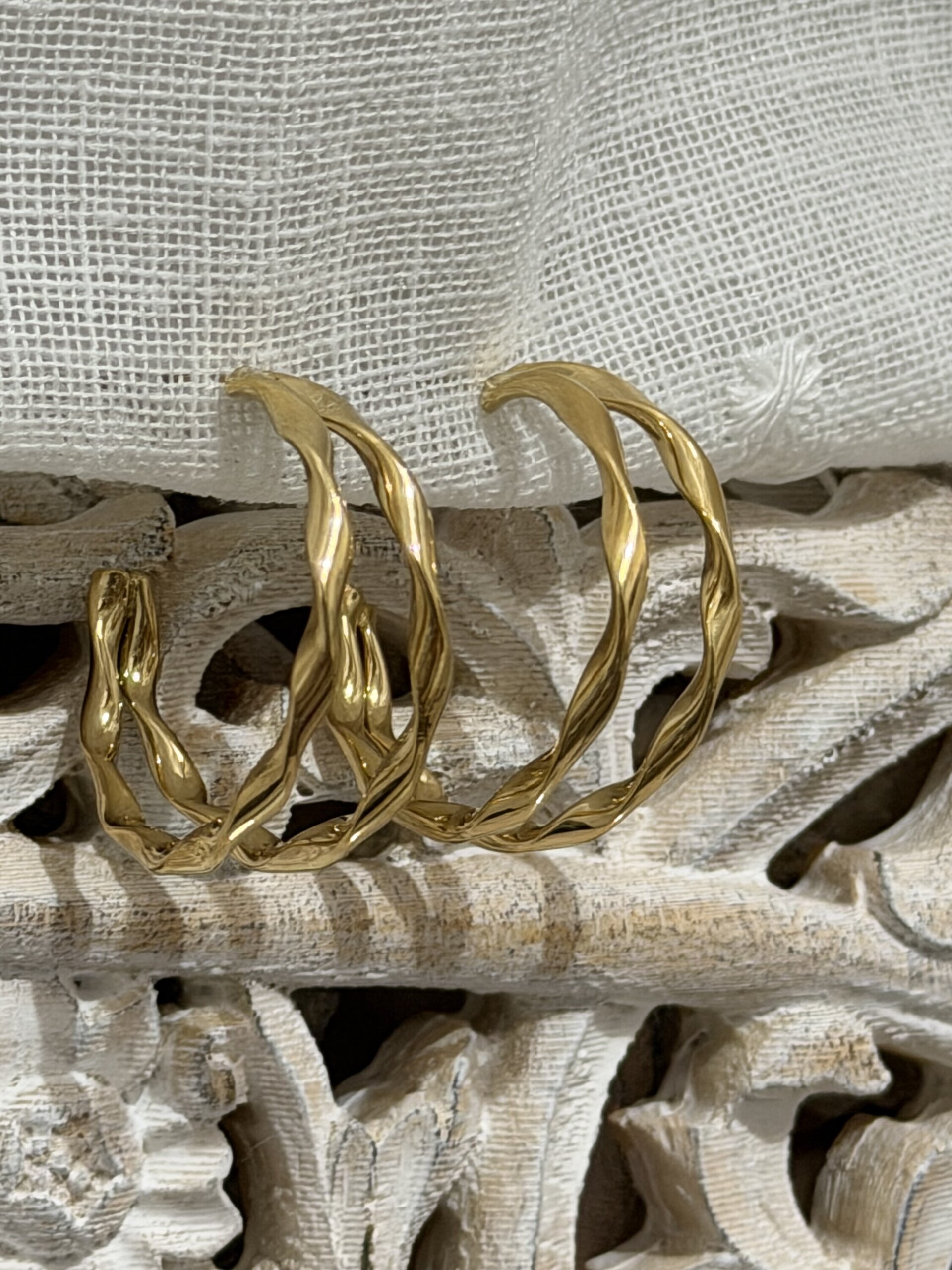 Aros dobles trenzados. - 1