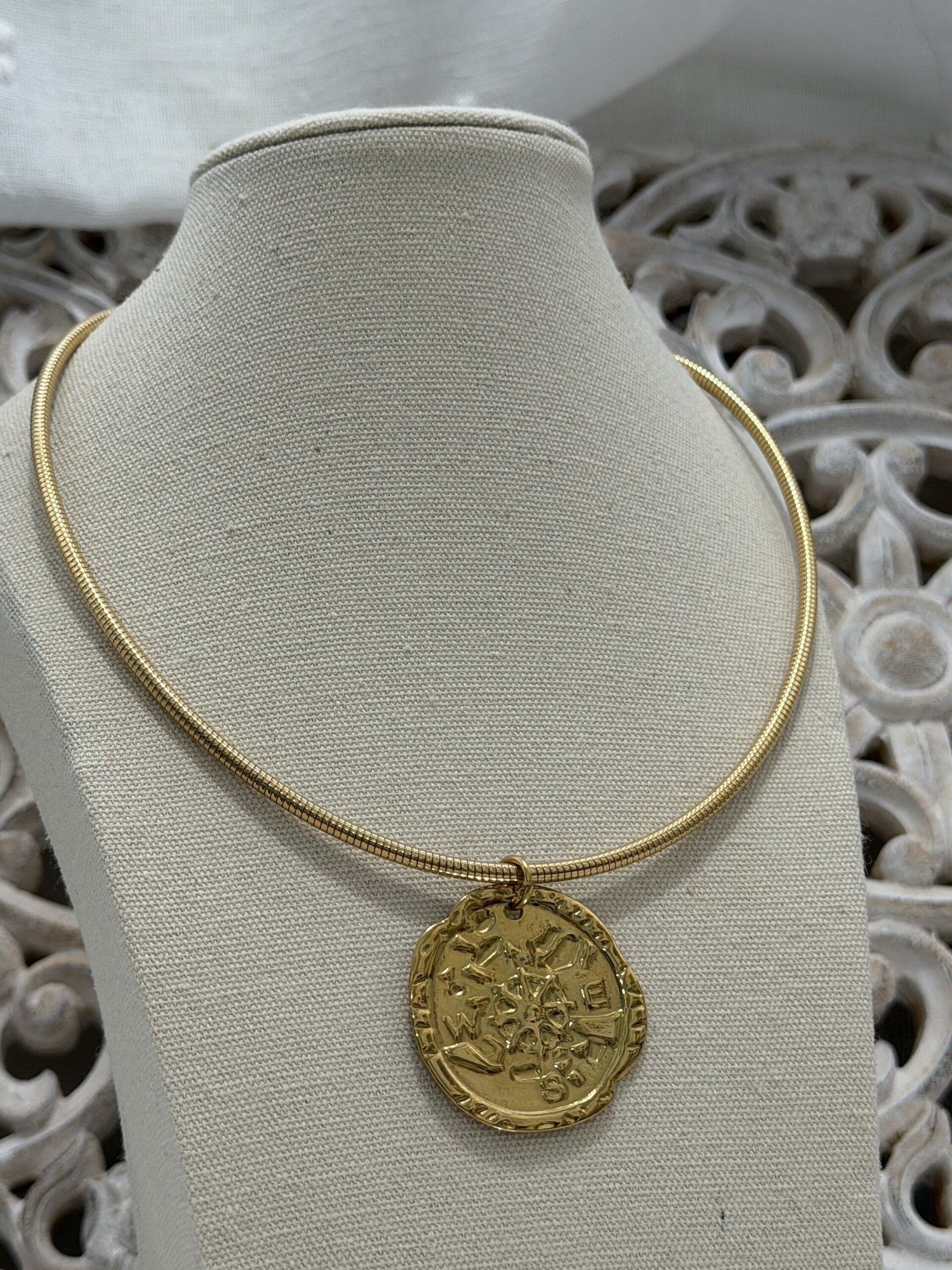 Collar medalla. - 1