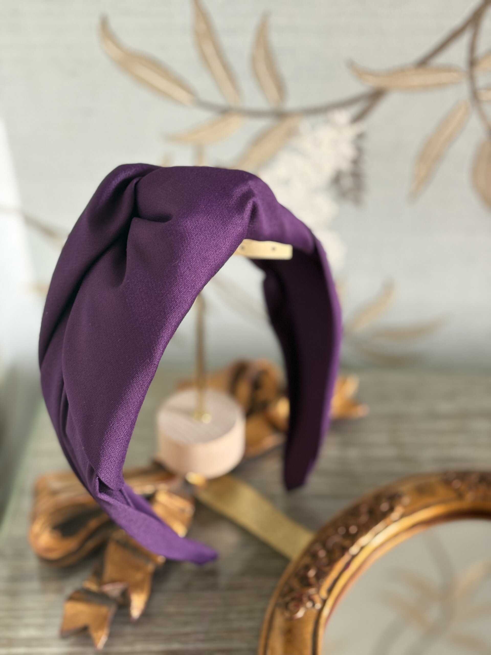 Felpa morada nudo. - 2